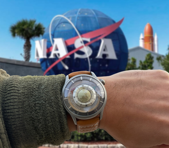 Step into the Future with NASA OVD Watch - Full Moon Rising
