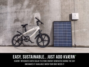 Introducing KVAERN - The Solar-Powered E-Bike